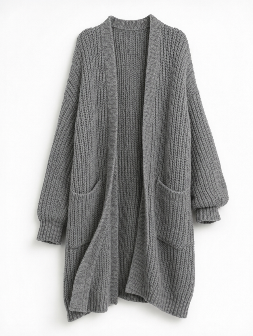 Aldvina lång kofta – oversized