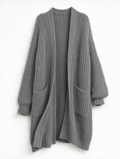 Aldvina lång kofta – oversized