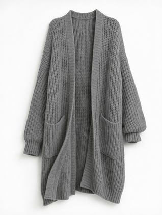 Aldvina lång kofta – oversized