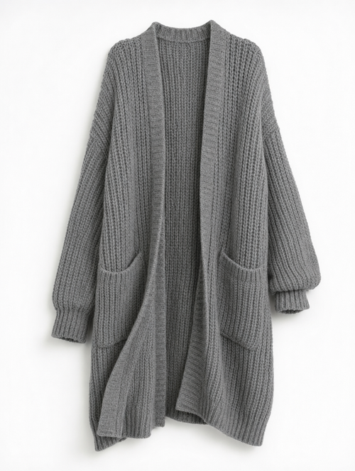 Aldvina lång kofta – oversized