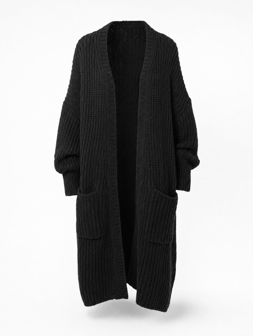 Aldvina lång kofta – oversized