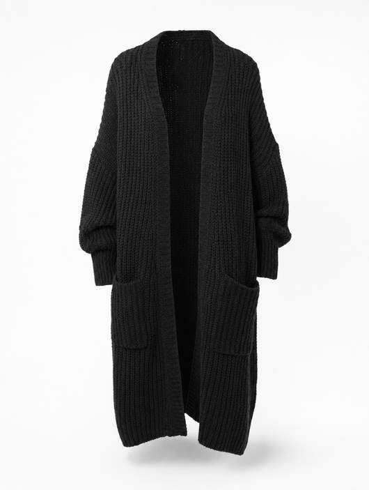 Aldvina lång kofta – oversized