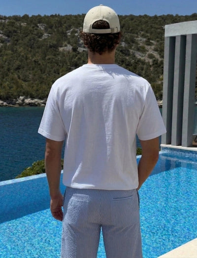 Amalfi t-shirt i bomull