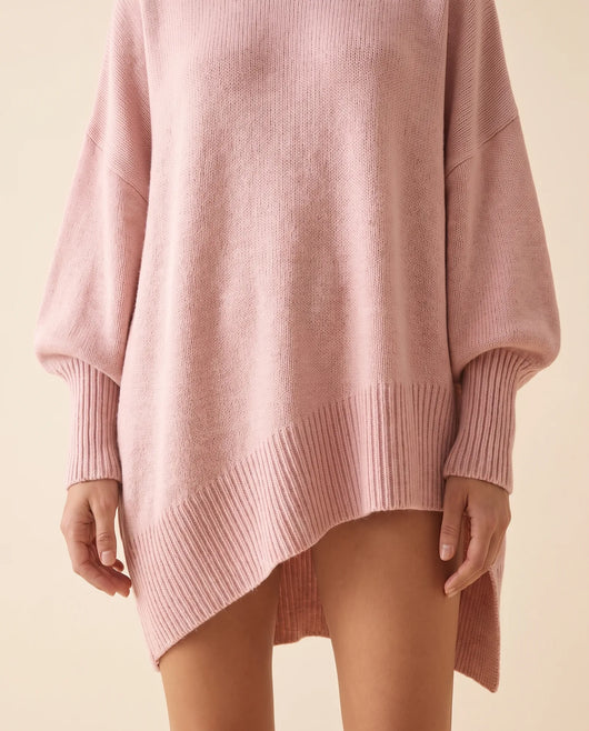 Daphne oversized tröja – asymmetrisk nederkant