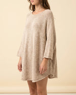 Eloise oversized tröja i ponchoform