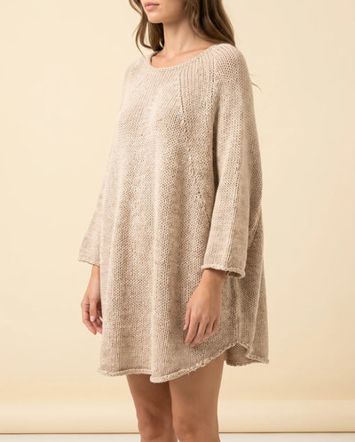 Eloise oversized tröja i ponchoform