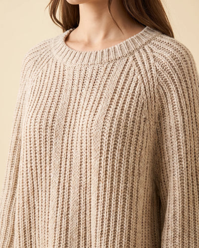 Eloise oversized tröja i ponchoform