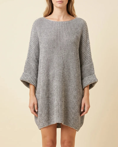 Eloise oversized tröja i ponchoform