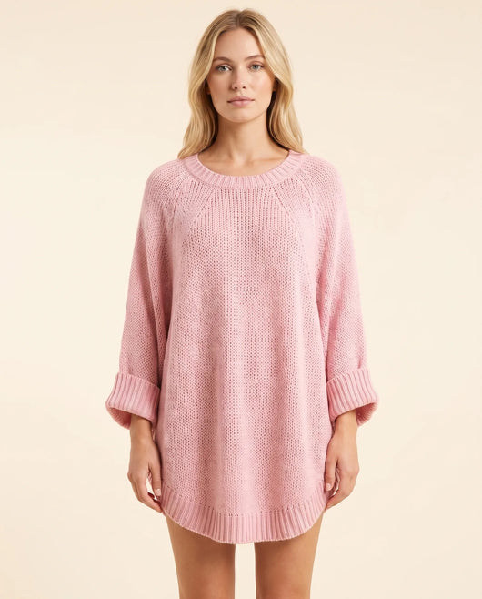 Eloise oversized tröja i ponchoform