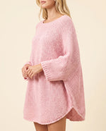 Eloise oversized tröja i ponchoform