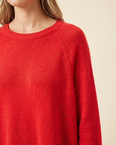 Eloise oversized tröja i ponchoform