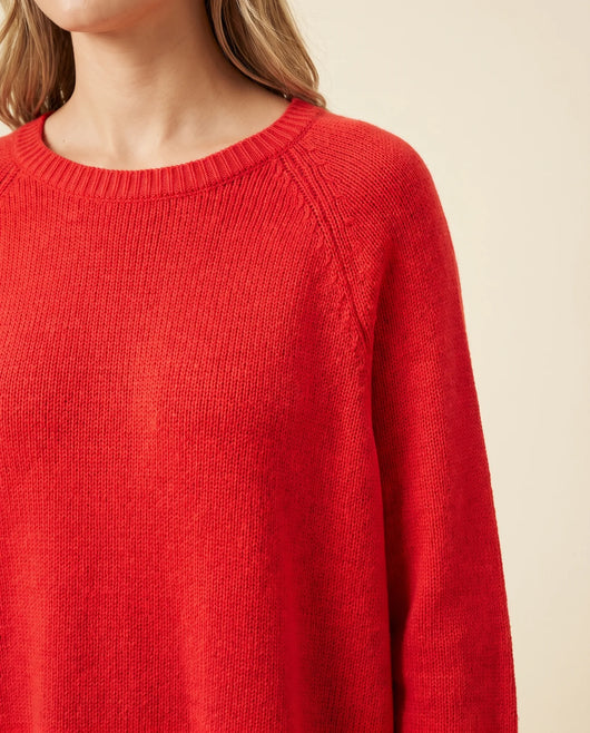 Eloise oversized tröja i ponchoform