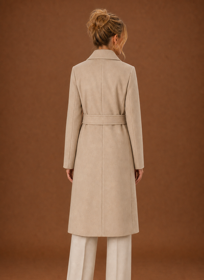 Trenchcoat i trekvartslängd