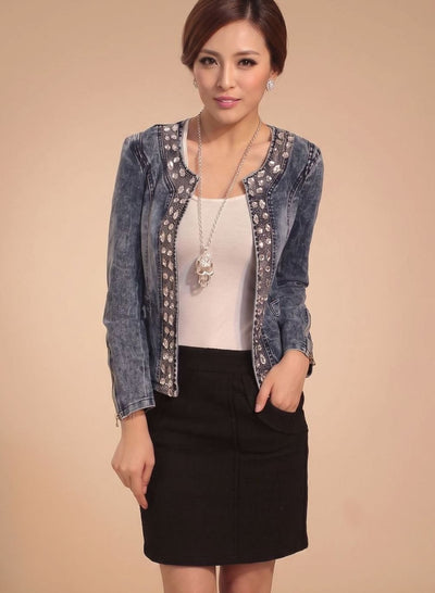 Lena jeansjacka i denim
