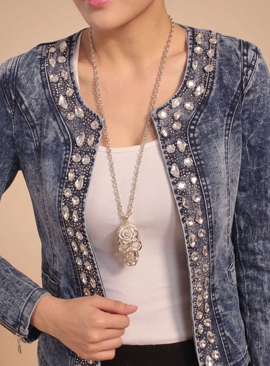 Lena jeansjacka i denim