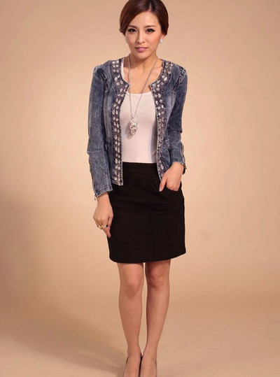 Lena jeansjacka i denim