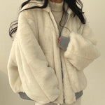 Greta bomberjacka i fleece