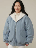 Greta bomberjacka i fleece