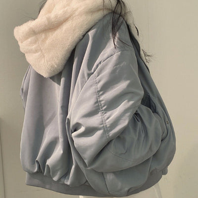 Greta bomberjacka i fleece