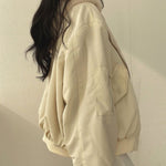 Greta bomberjacka i fleece