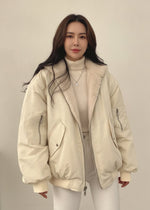 Greta bomberjacka i fleece