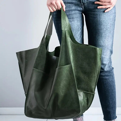 Charlotte shoppingväska i konstläder