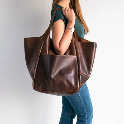 Charlotte shoppingväska i konstläder