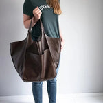 Charlotte shoppingväska i konstläder