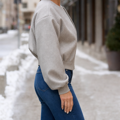 Bexley bomberjacka i denim