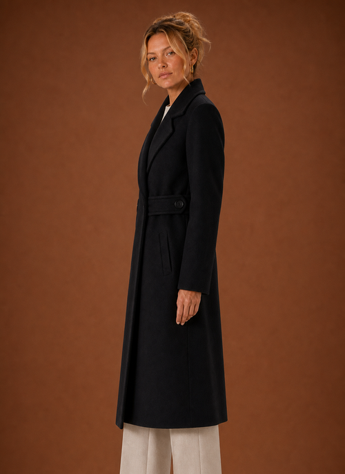 Trenchcoat i trekvartslängd