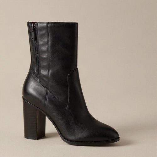 Linnea boots med blockklack