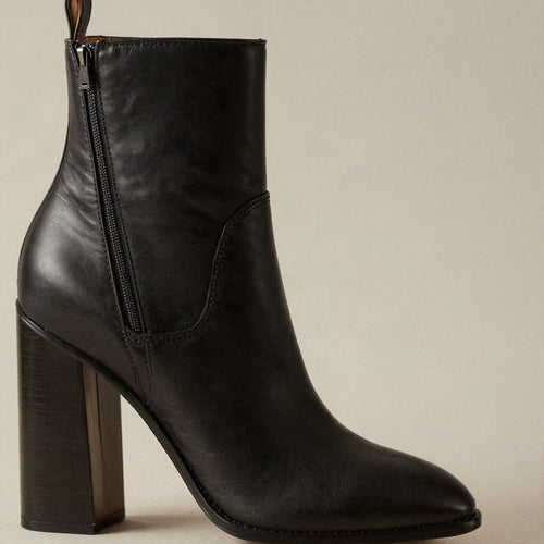 Linnea boots med blockklack