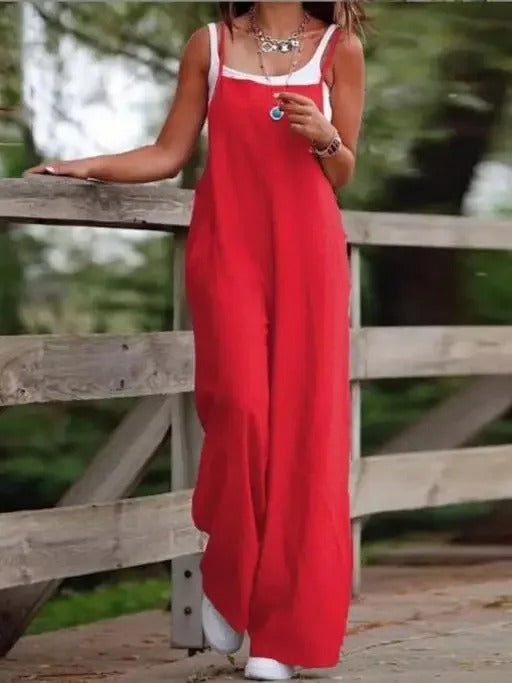 Elfriede jumpsuit i linne