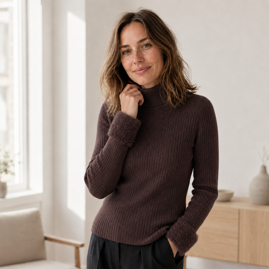 Ida polotröja – termostickad med innerfleece