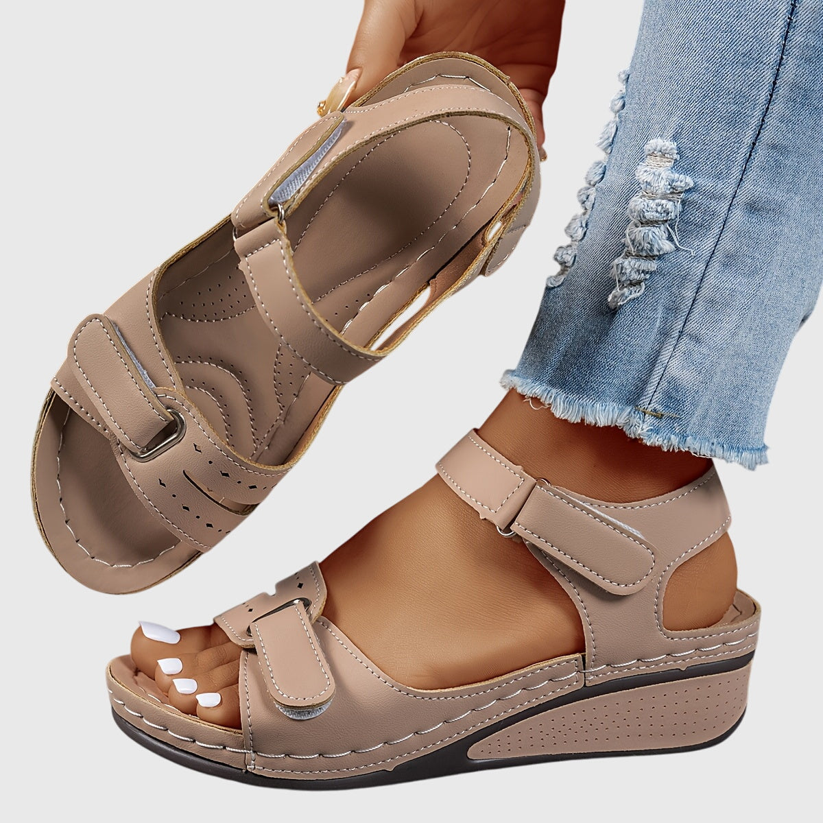Crystal sandaler
