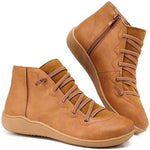 Clara boots i konstläder