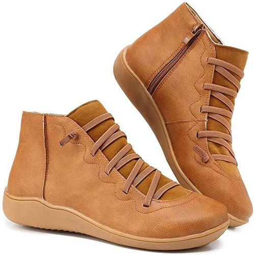 Clara boots i konstläder