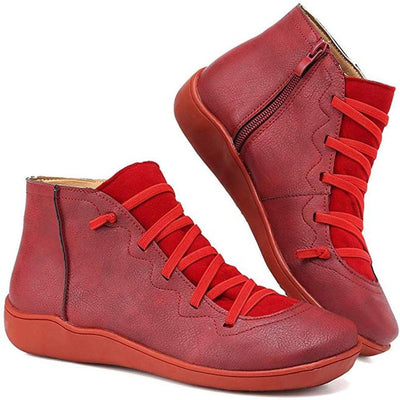 Clara boots i konstläder