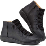 Clara boots i konstläder