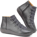 Clara boots i konstläder