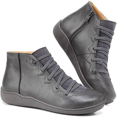 Clara boots i konstläder