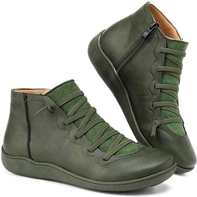 Clara boots i konstläder