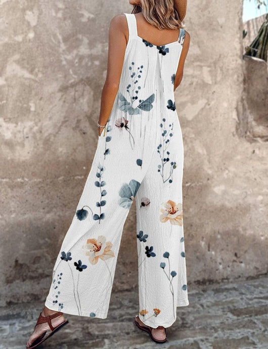 Nora jumpsuit med ärmlös