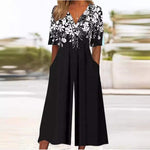Annika jumpsuit med v-ringning
