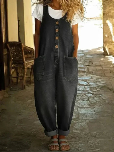 Charlotte jumpsuit i denim