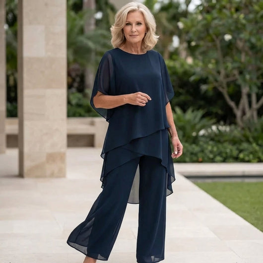 Annika set i chiffong