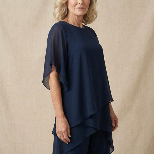 Annika set i chiffong