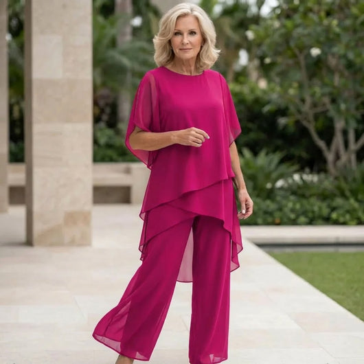 Annika set i chiffong