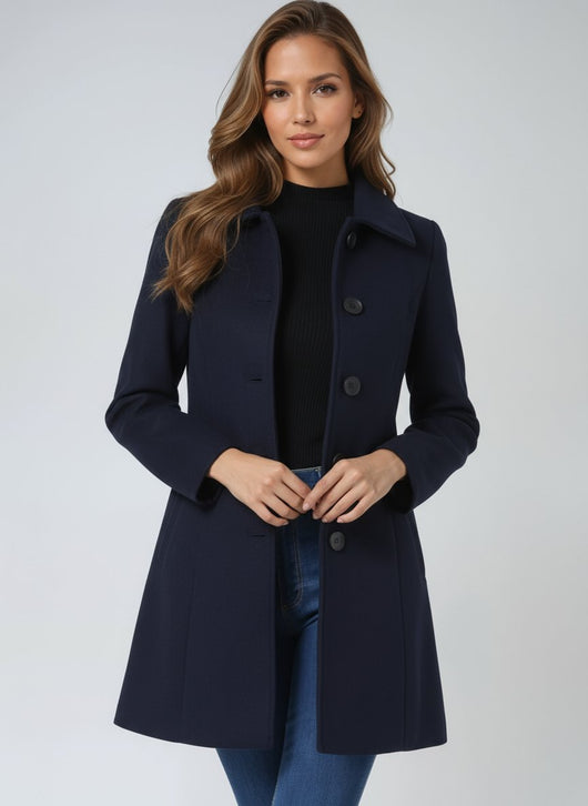 Emilia vinterkappa i denim