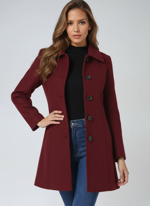 Emilia vinterkappa i denim